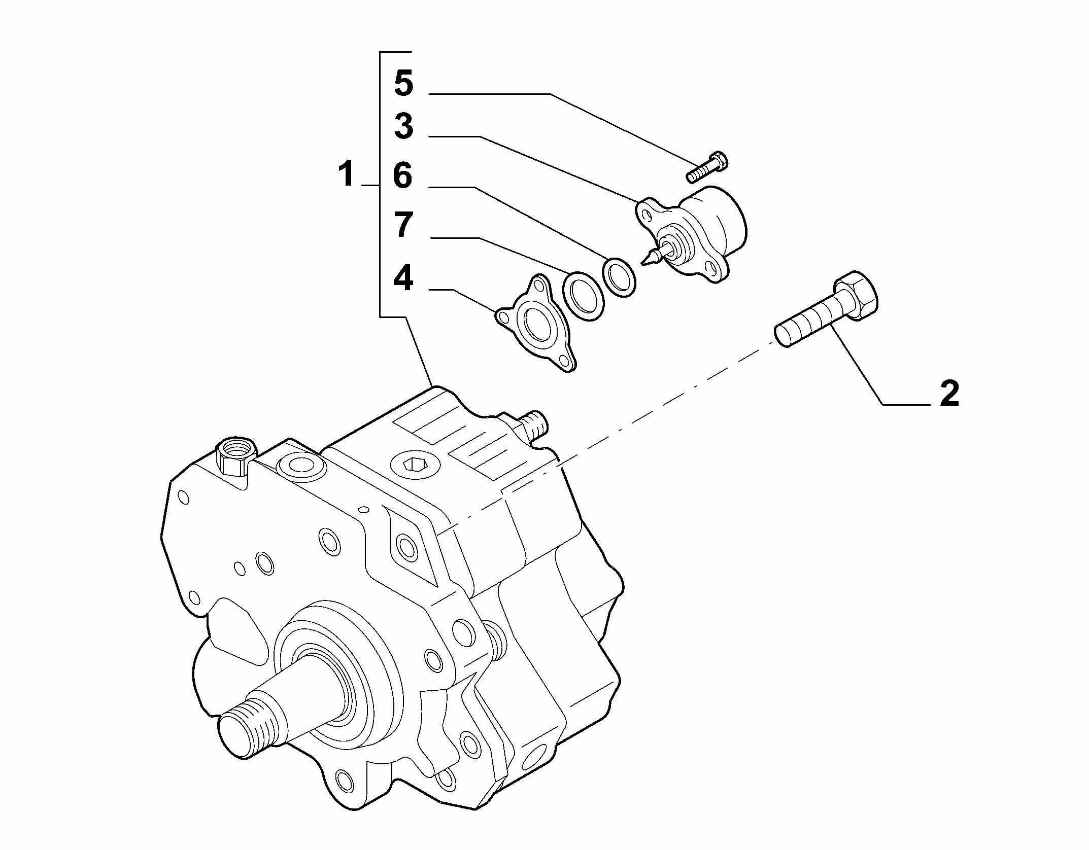 IVECO 5801439052 - Crpalka za vbrizgavanje www.parts5.com