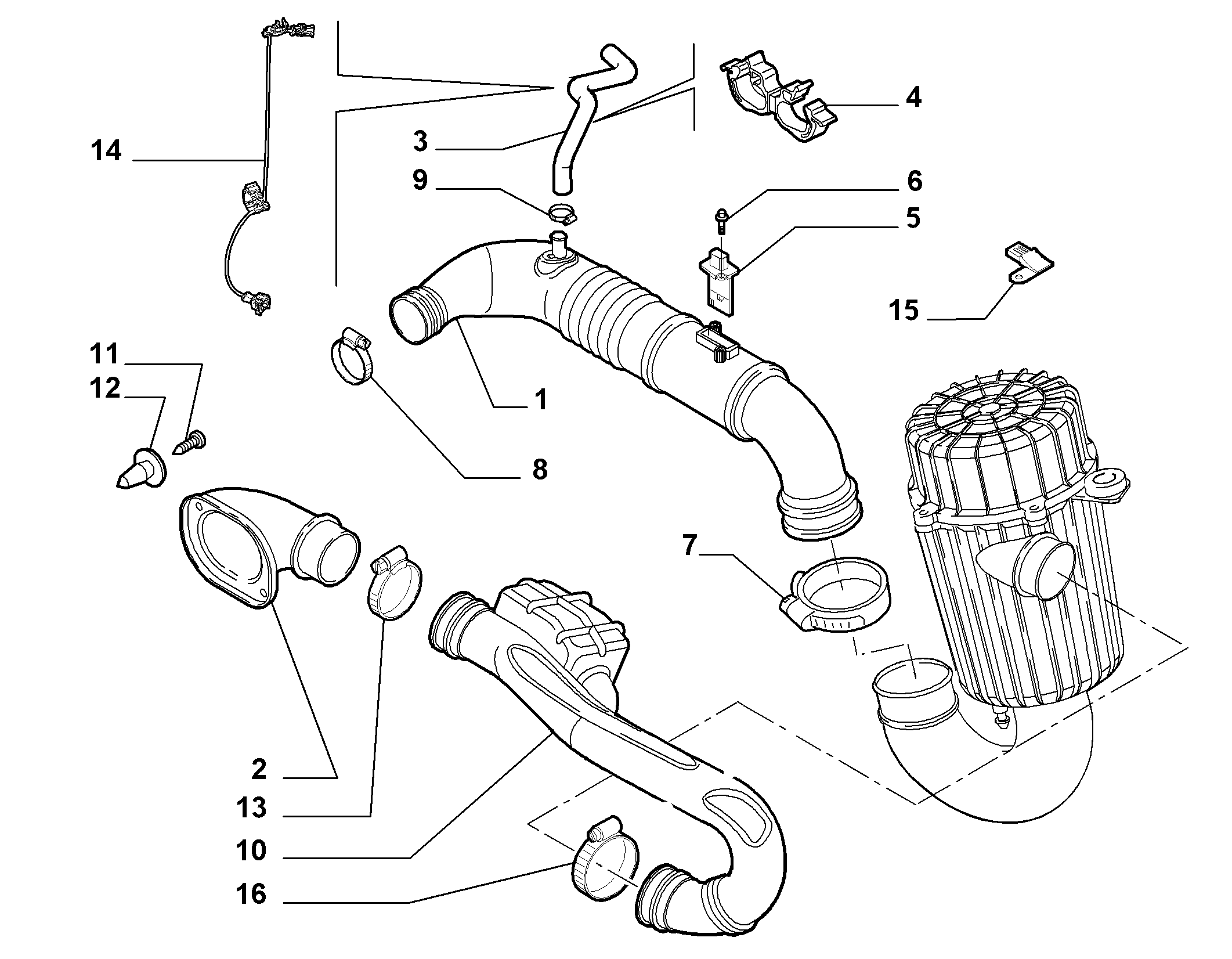 CITROËN 9660603480 - Sensor, boost pressure www.parts5.com