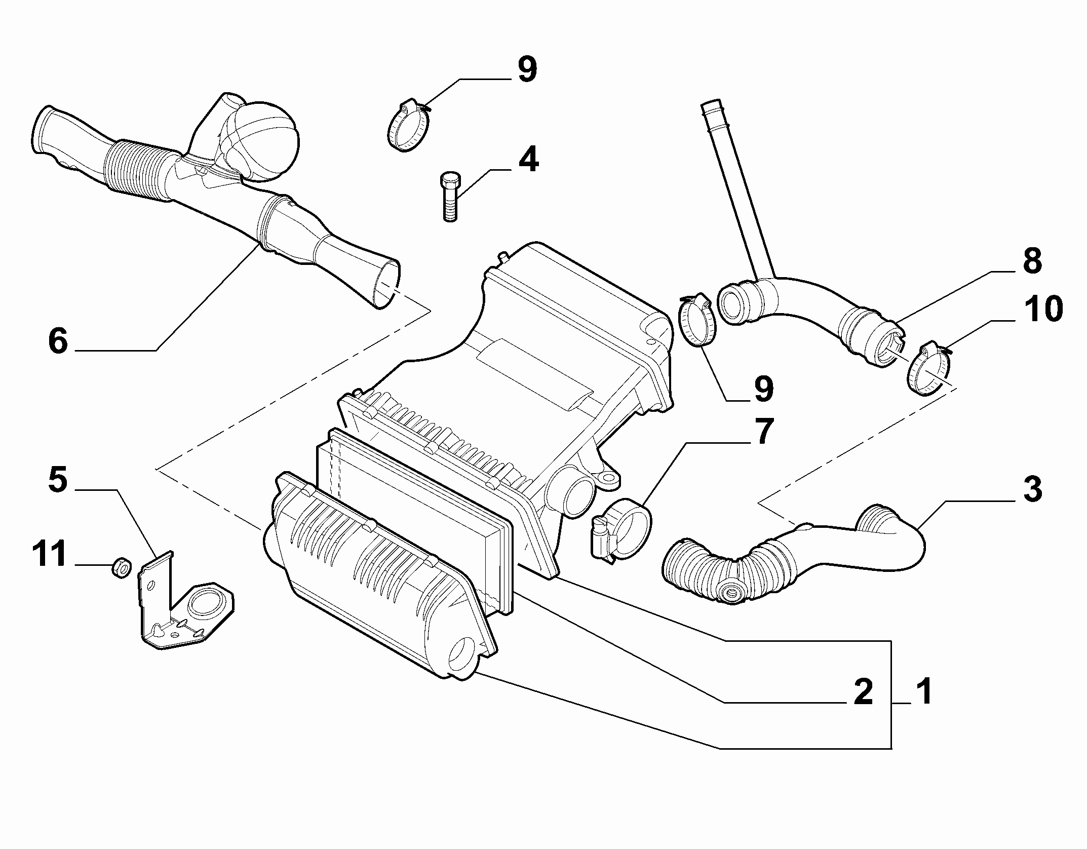 FIAT 51775340 - Filtru aer www.parts5.com