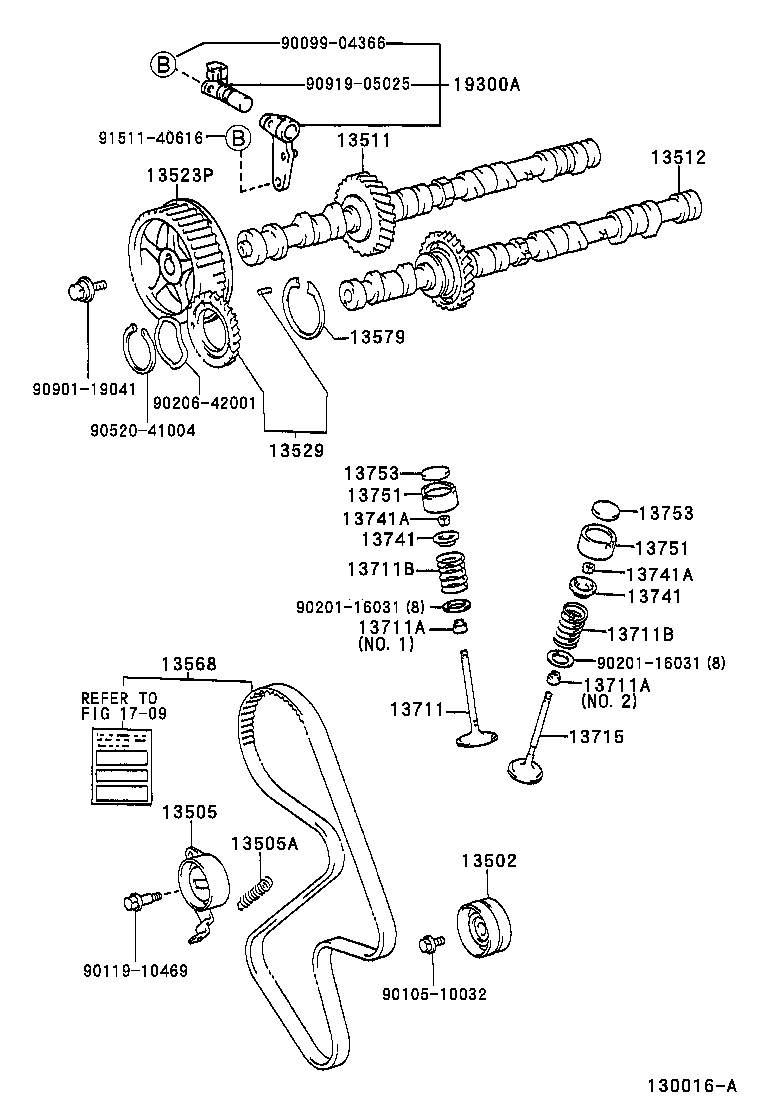 TOYOTA 90913-02088 - Уплотнительное кольцо, стержень клапана www.parts5.com