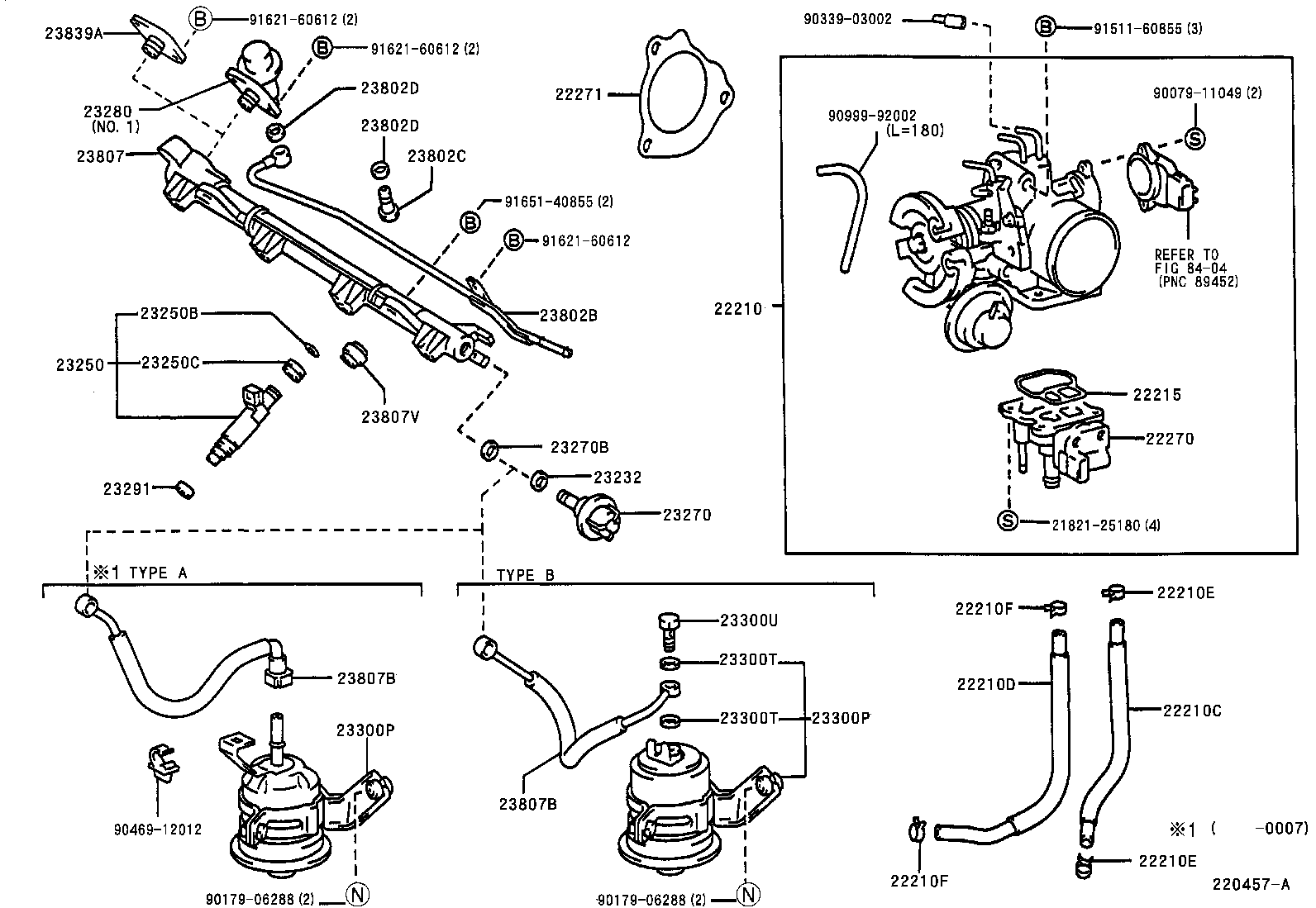 TOYOTA 23300-16330 - Fuel filter parts5.com