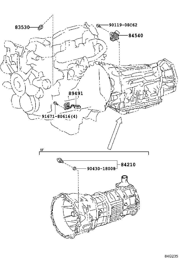 LEXUS 83530 60010 - Érzékelő, olajnyomás www.parts5.com