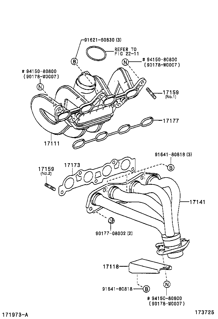 TOYOTA 9162160830 - Βίδα, σύστημα εξάτμισης www.parts5.com