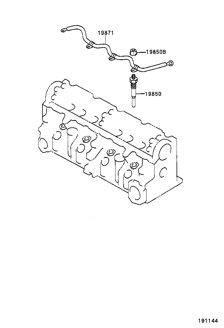 TOYOTA SU001-00351 - Kızdırma bujisi www.parts5.com