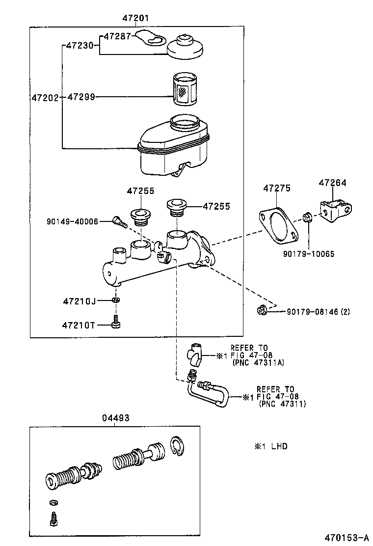 TOYOTA 4723012040 - Sealing Cap, brake fluid reservoir www.parts5.com