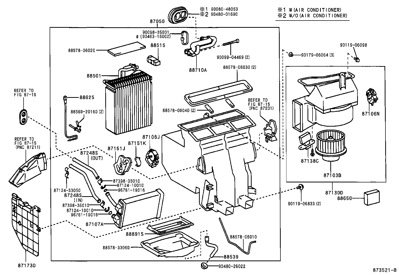 TOYOTA 8851506020 - Expansion Valve, air conditioning www.parts5.com