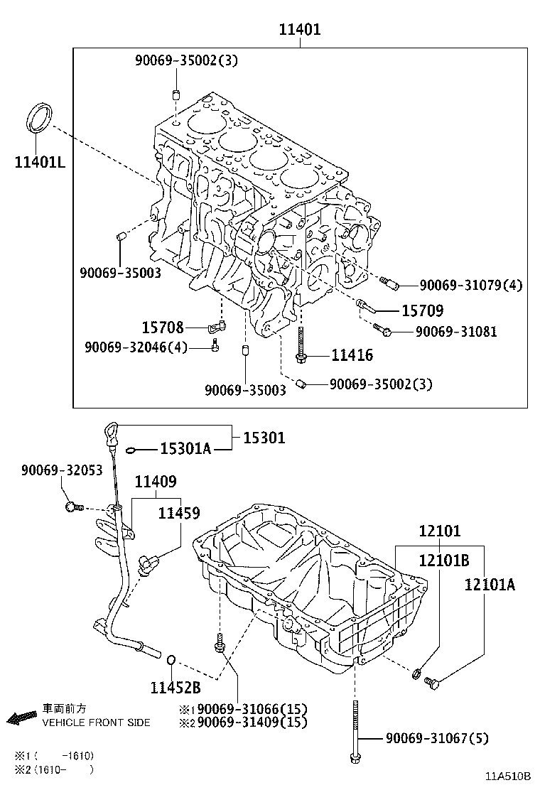 TOYOTA 90069-38023 - Simering, arbore cotit www.parts5.com