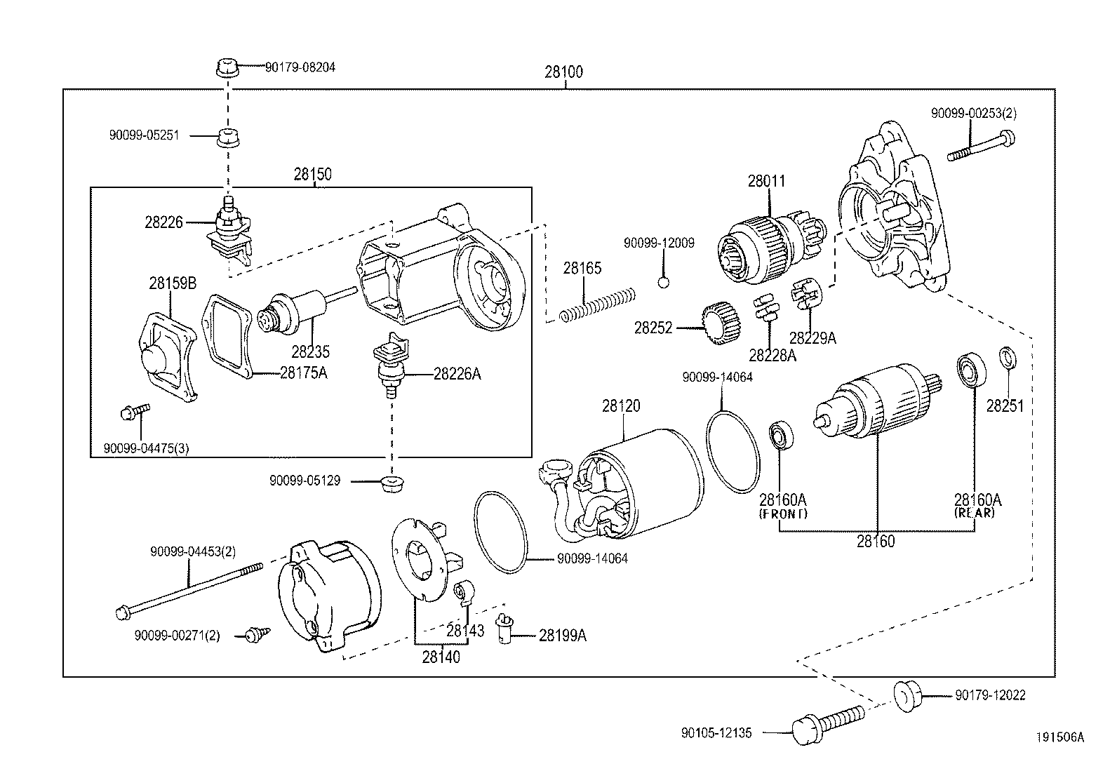 LEXUS 2810030060 - Starter www.parts5.com