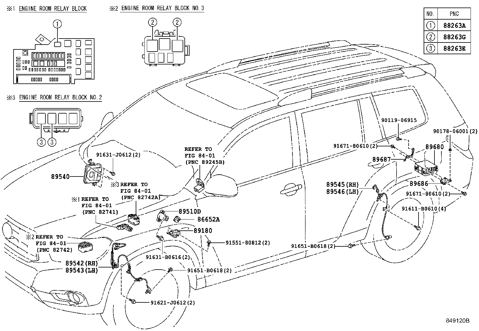 TOYOTA 89543-48040 - Датчик, обороти на колелото www.parts5.com