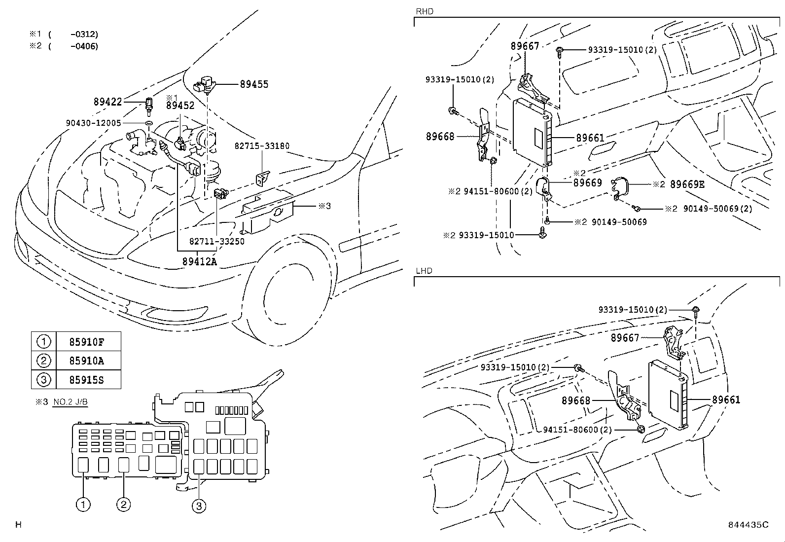 LEXUS 89422-33020 - Sensor, coolant temperature parts5.com