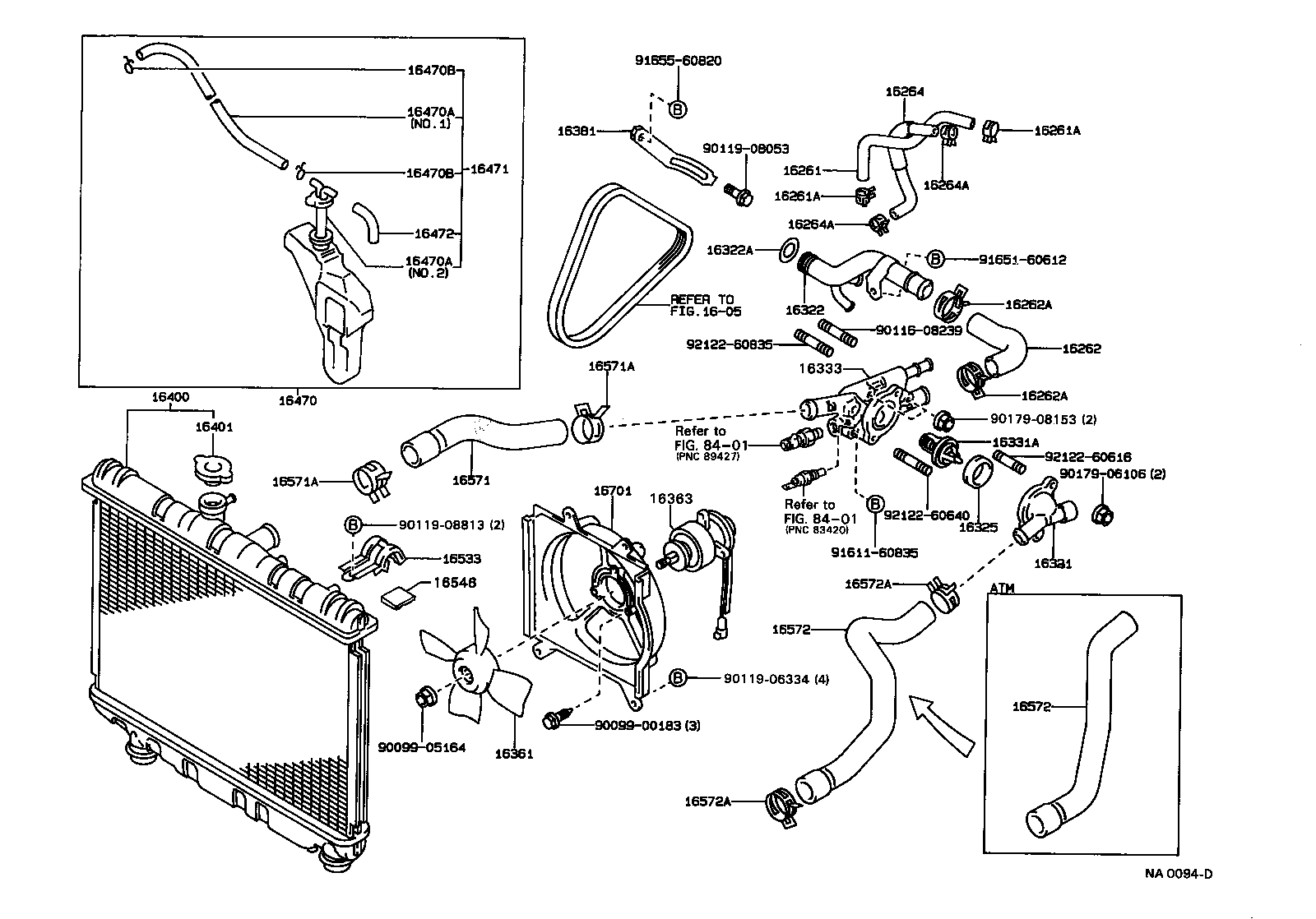 LEXUS 16401-15210 - Tapa, radiador www.parts5.com