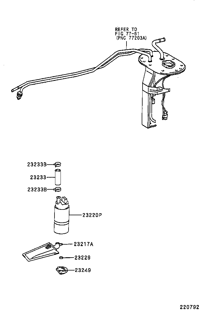 LEXUS 23221-16490 - Palivové čerpadlo www.parts5.com