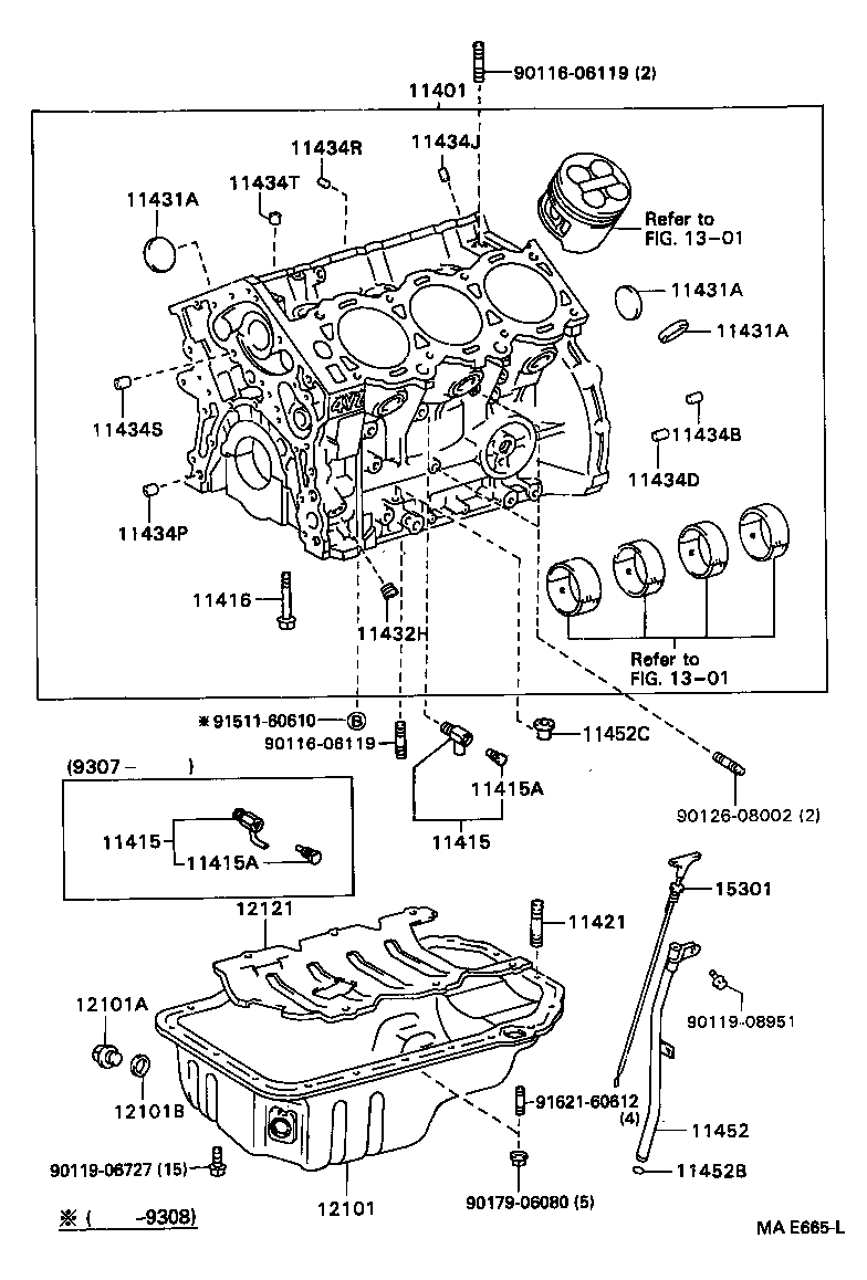 TOYOTA 90430-12027 - Seal Ring, oil drain plug www.parts5.com