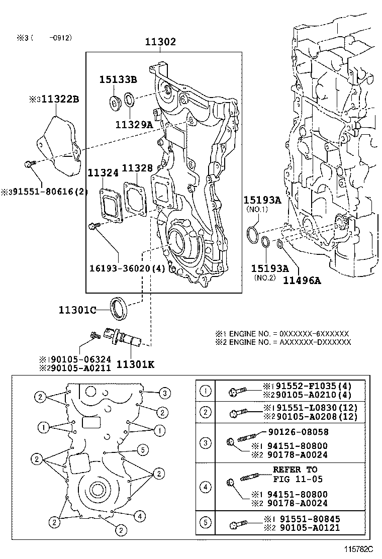 LEXUS 90311-42043 - Těsnicí kroužek hřídele, klikový hřídel www.parts5.com