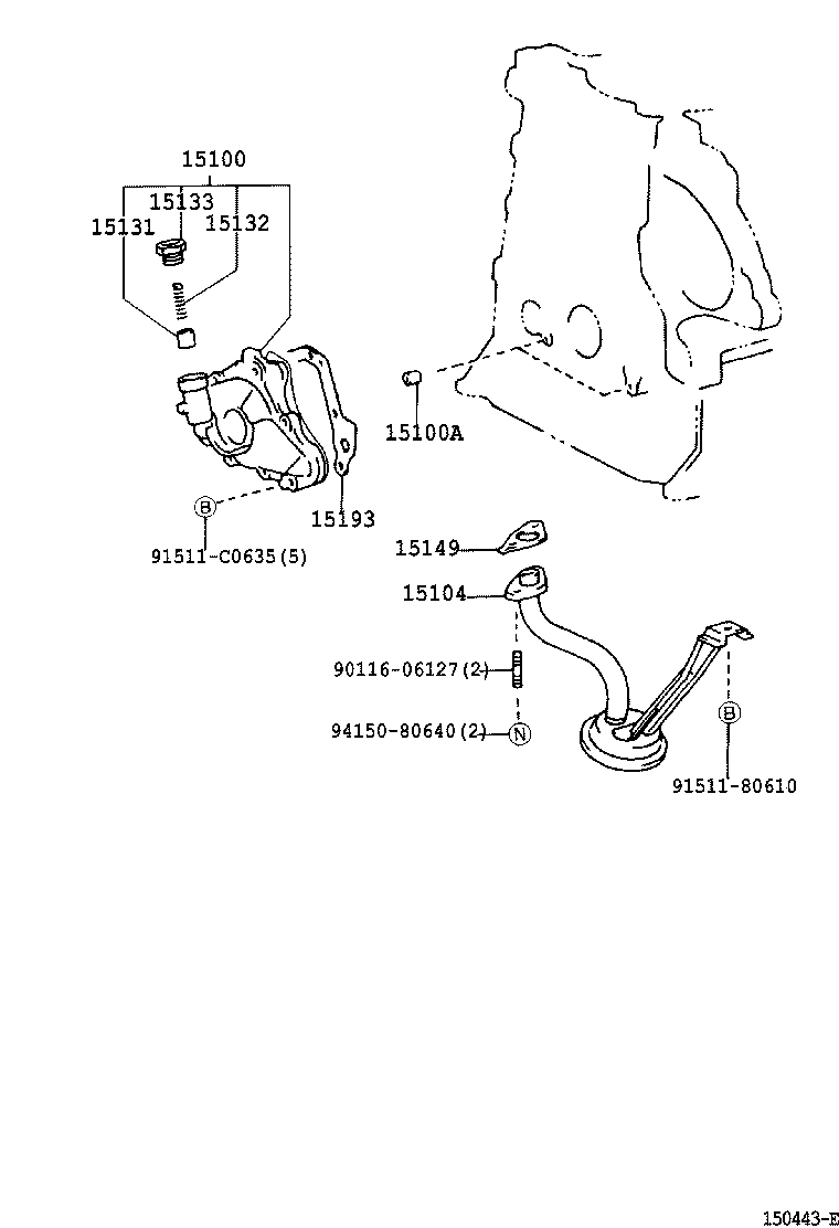 TOYOTA 1519722010 - Shaft Seal, camshaft parts5.com