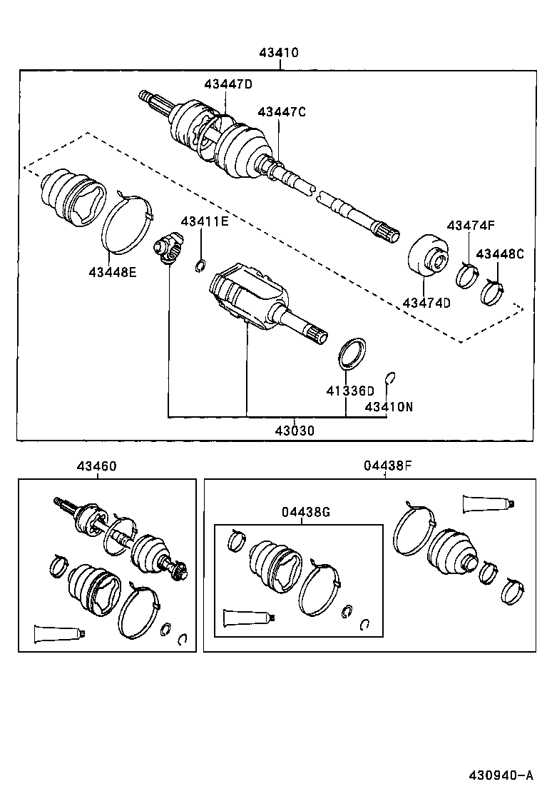 TOYOTA 04438-02081 - Пыльник, приводной вал www.parts5.com