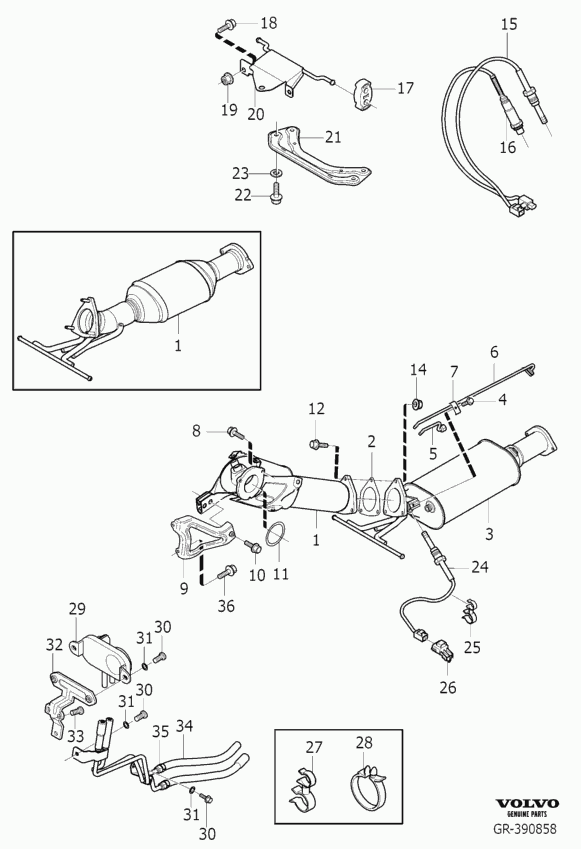 Volvo 9487148 - Lambda Sensor www.parts5.com