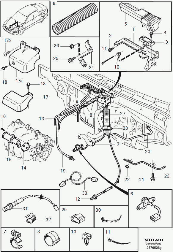 Volvo 3 081 490 7 - Sonda Lambda www.parts5.com