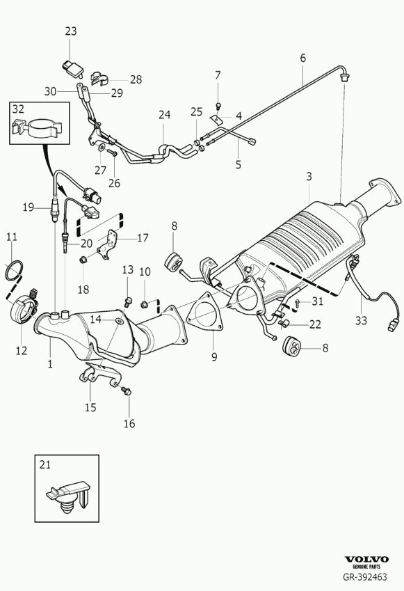 Volvo 9487151 - Sonda Lambda www.parts5.com