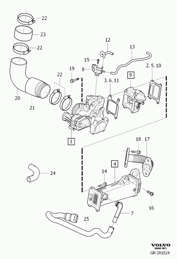 Volvo 36050571 - EGR Valve parts5.com