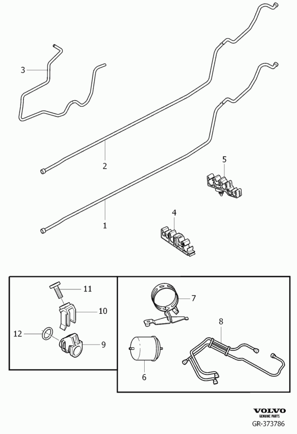 Volvo 3127160-7 - Φίλτρο καυσίμου www.parts5.com