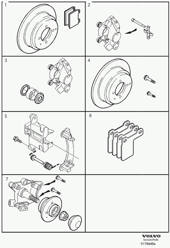 Volvo 271795 - Pyöränlaakerisarja www.parts5.com