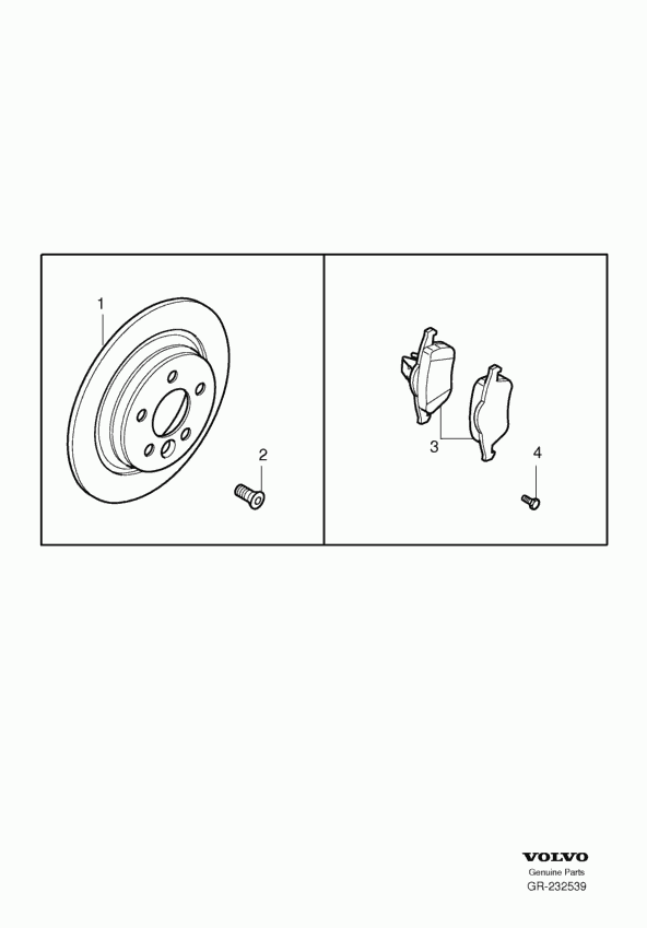 Volvo 31317482 - Set placute frana,frana disc www.parts5.com