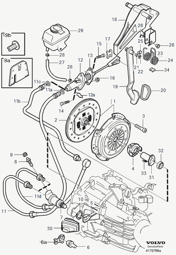 Volvo 9181780 - Clutch Release Bearing parts5.com