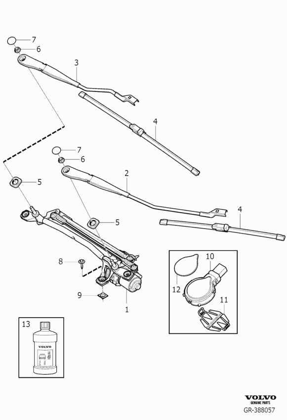 Volvo 31276071 - Lamela stergator www.parts5.com