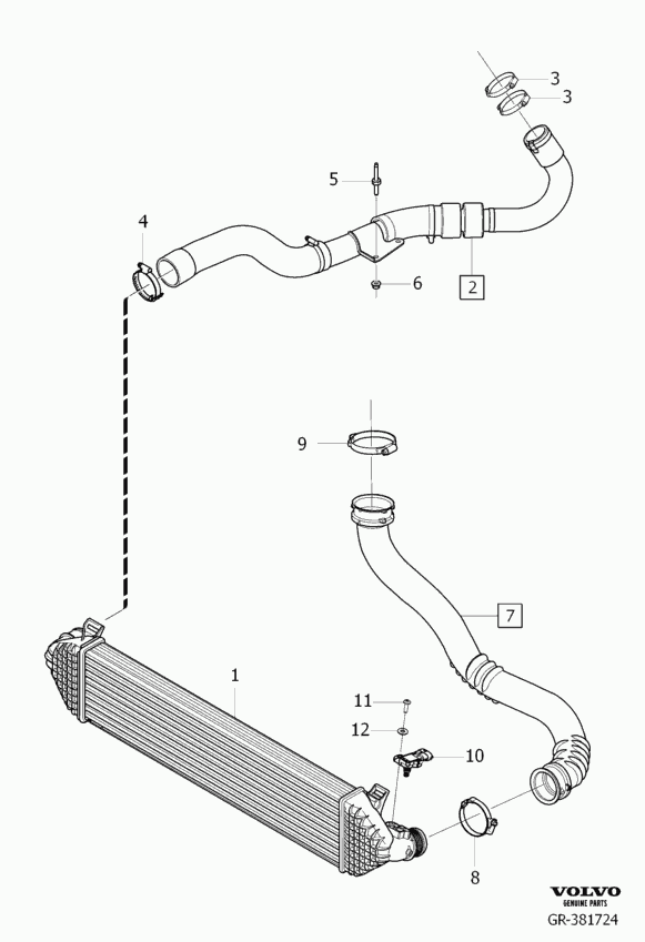 Volvo 31316215 - Sensor, presión de sobrealimentación www.parts5.com