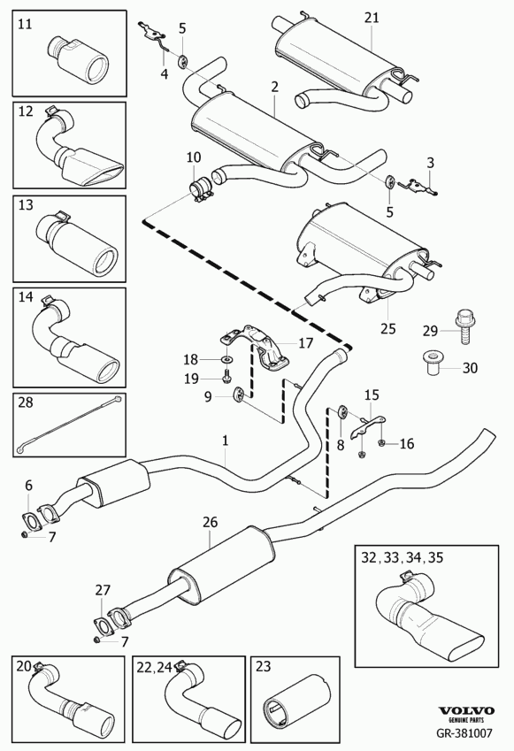 Volvo 30657359 - Lożiskové puzdro stabilizátora www.parts5.com