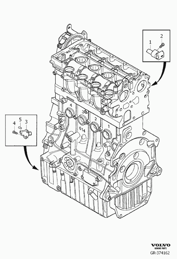 Volvo 30725885 - Sensor, camshaft position www.parts5.com