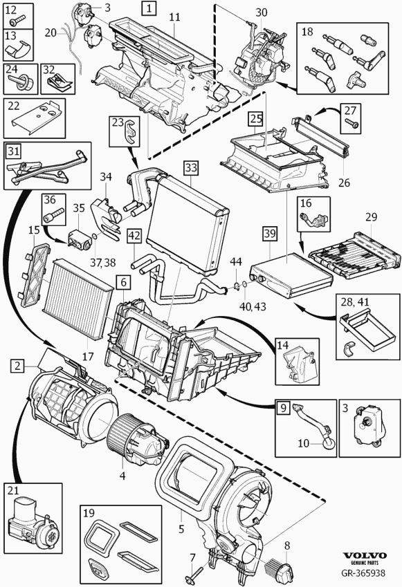 Volvo 31366124 - Filtru, aer habitaclu www.parts5.com