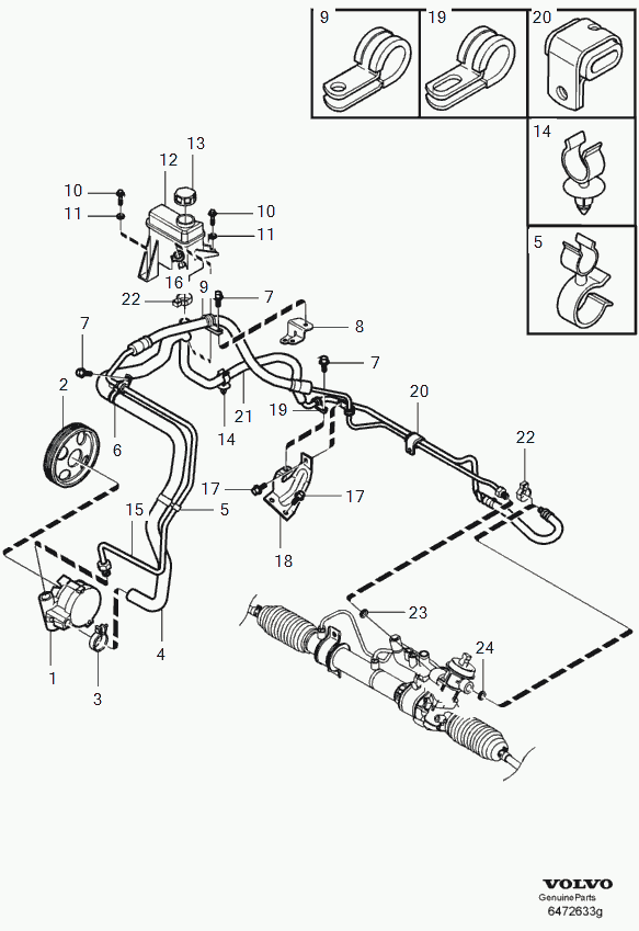 Opel 30620812 - Bomba hidráulica, dirección www.parts5.com