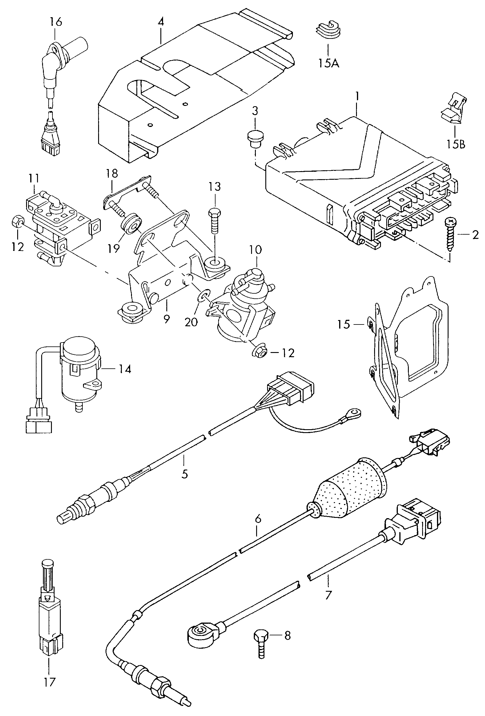 Skoda 037 906 265 G - Lambda Sensor parts5.com