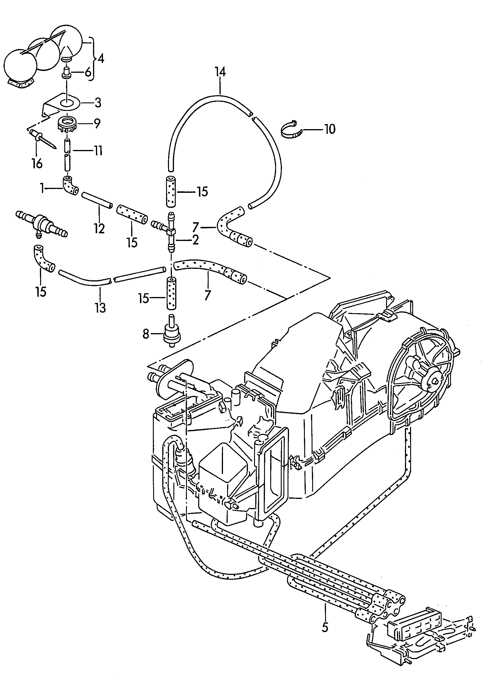 VW 037 121 687 - Gasket, coolant flange parts5.com