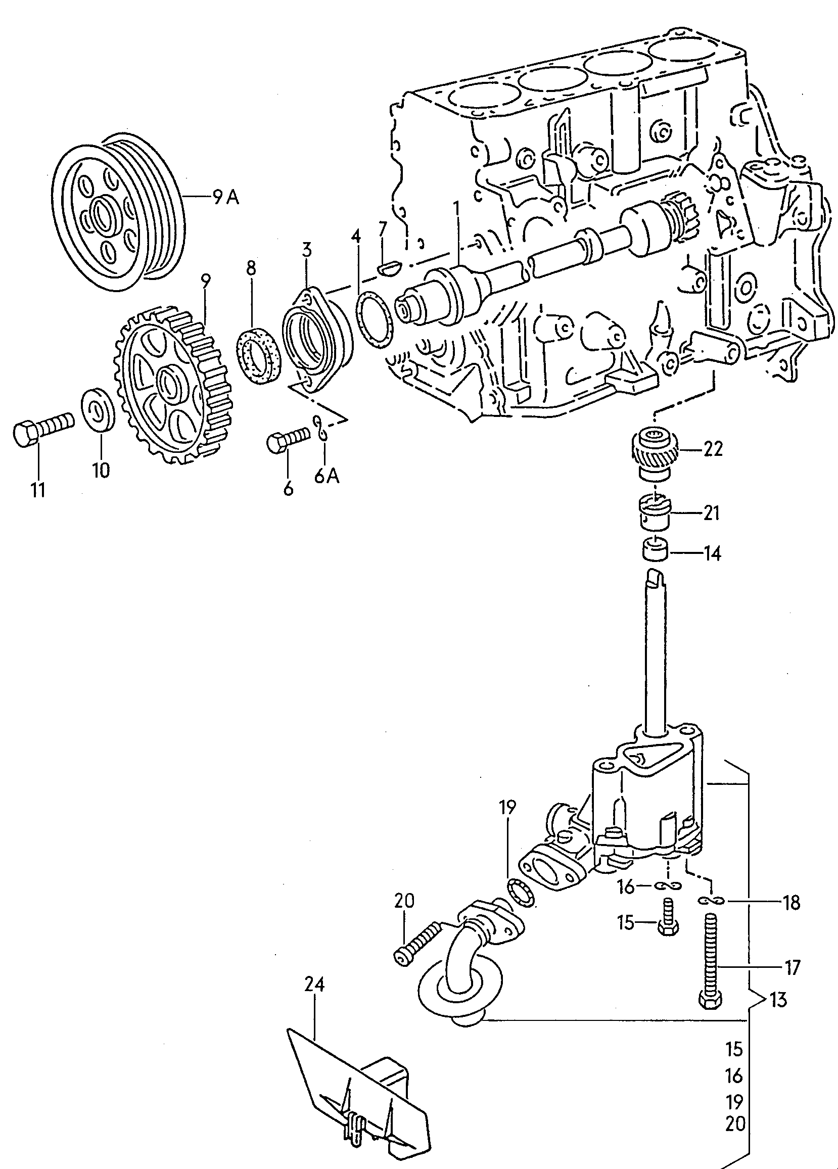 FORD 028115105G - Oil Pump parts5.com