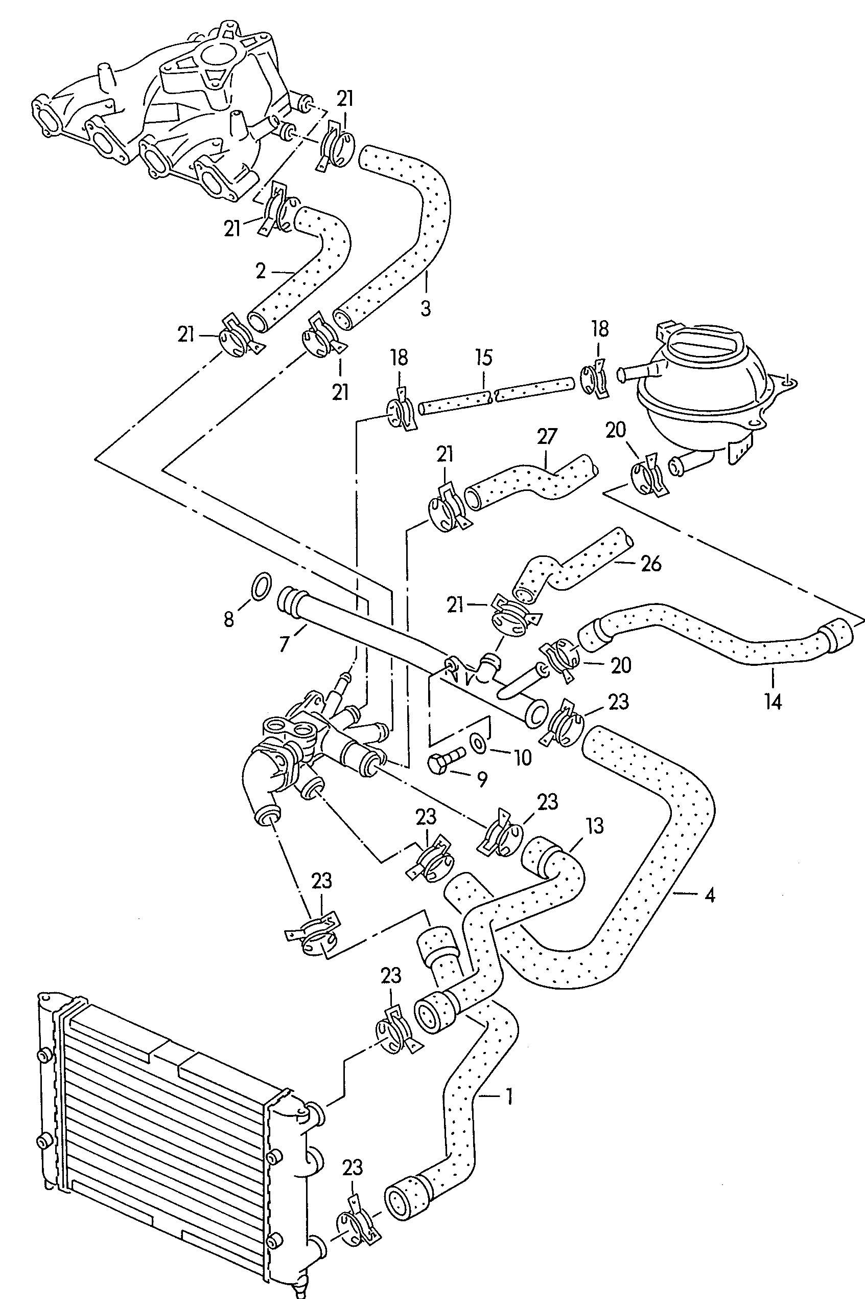 VAG N  90519701 - Komplet tesnil, hladilnik olja www.parts5.com