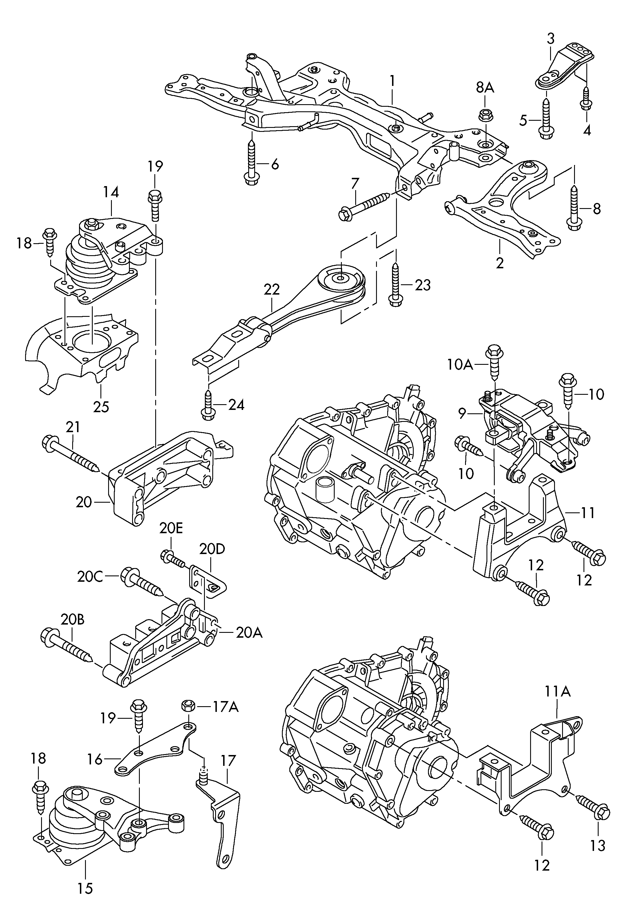 VAG N  0195339 - Vijak, izduvni sistem www.parts5.com