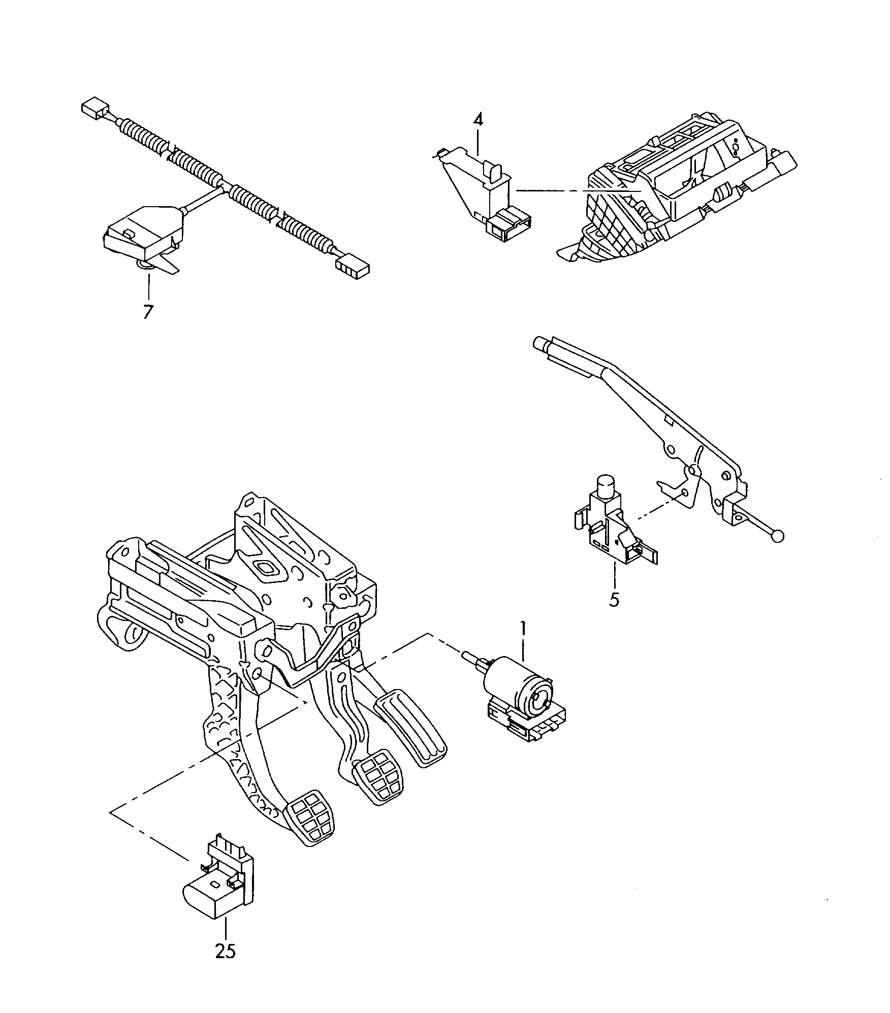 VAG 8E0927189B - Lüliti,sidurdamine(Mootorijuhtimine) www.parts5.com