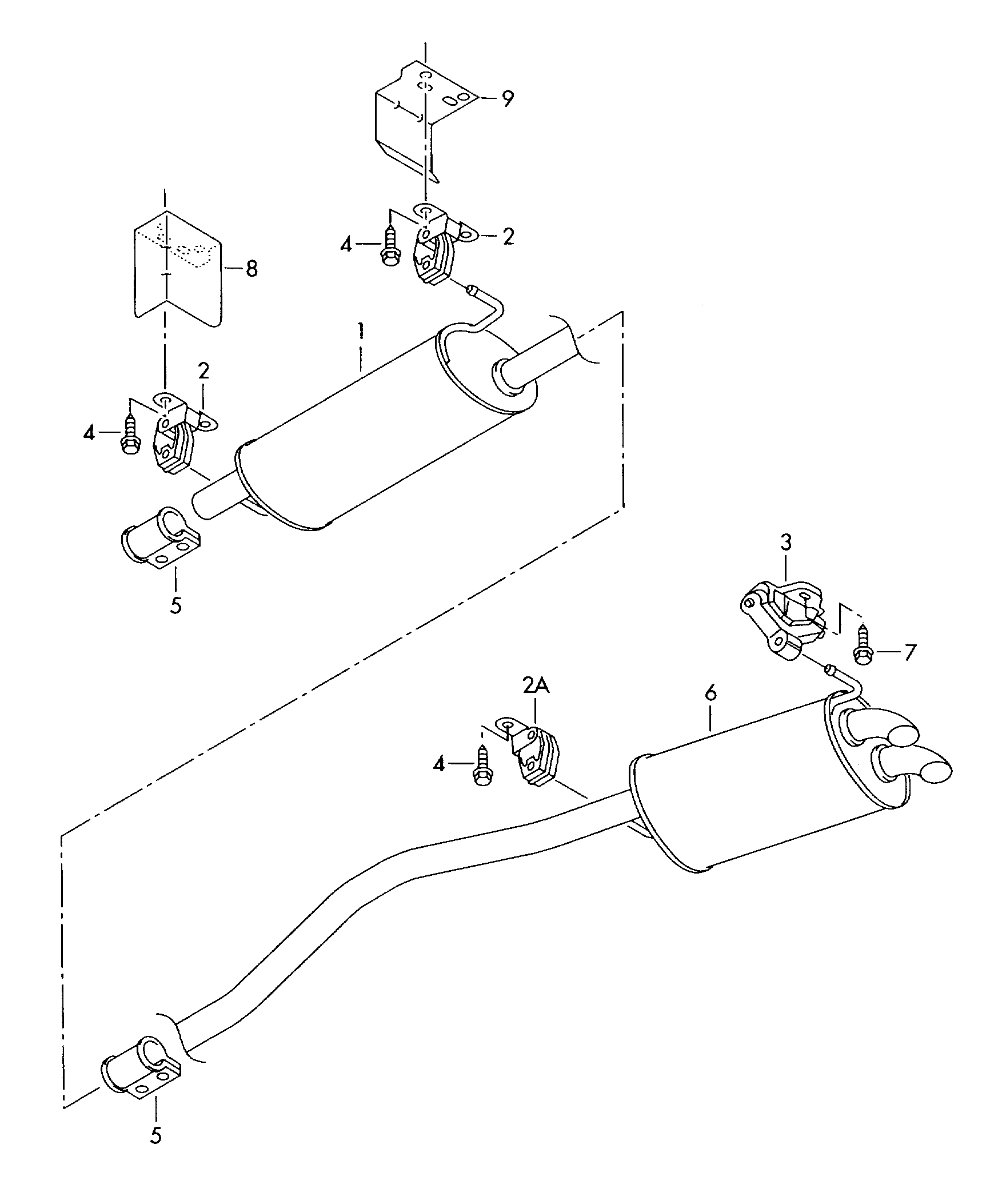 AUDI 7H0253141E - Conector teava, sistem de esapament www.parts5.com