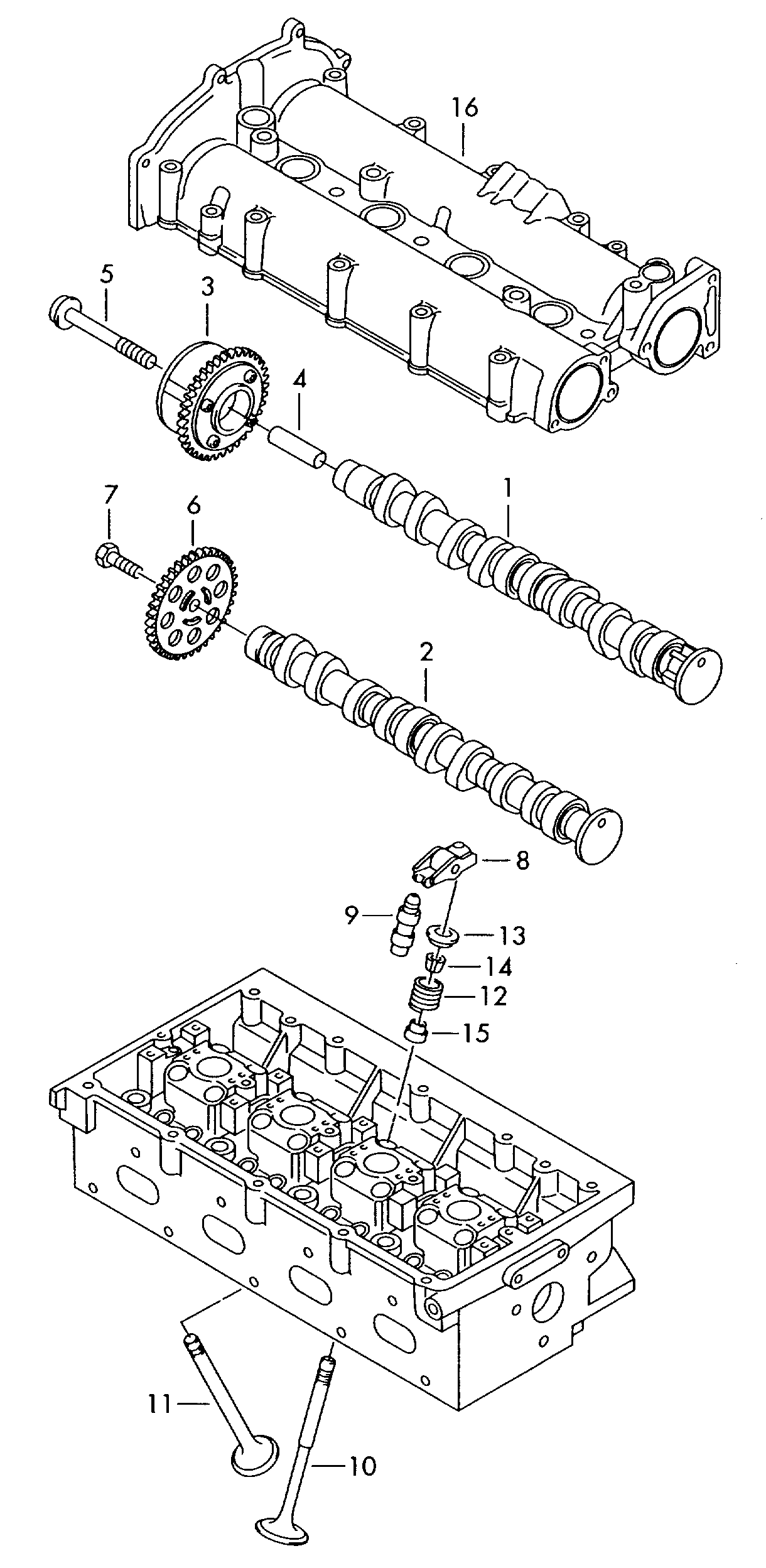 Seat 03C 109 088 F - Regulator ax cu came www.parts5.com