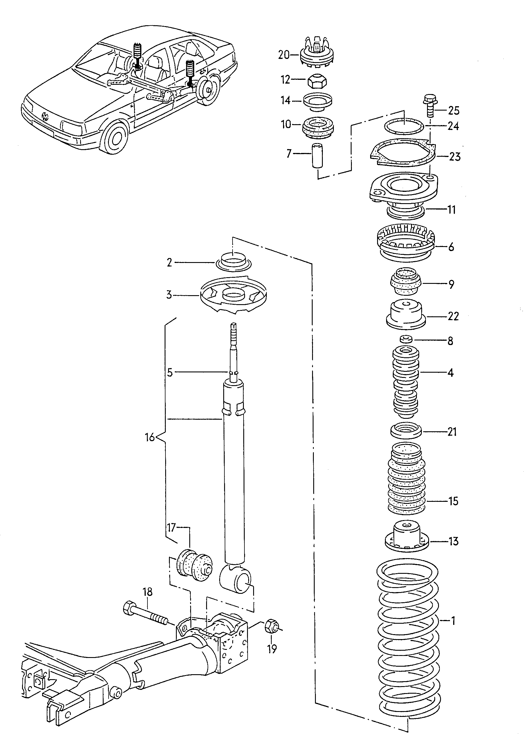 FORD 333513425 - Komplet za zaštitu od prašine, amortizer www.parts5.com