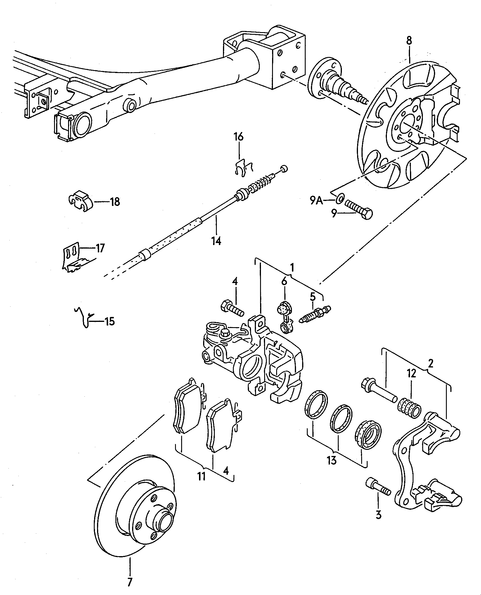 VW 1J0614149 - Pyörän napa www.parts5.com