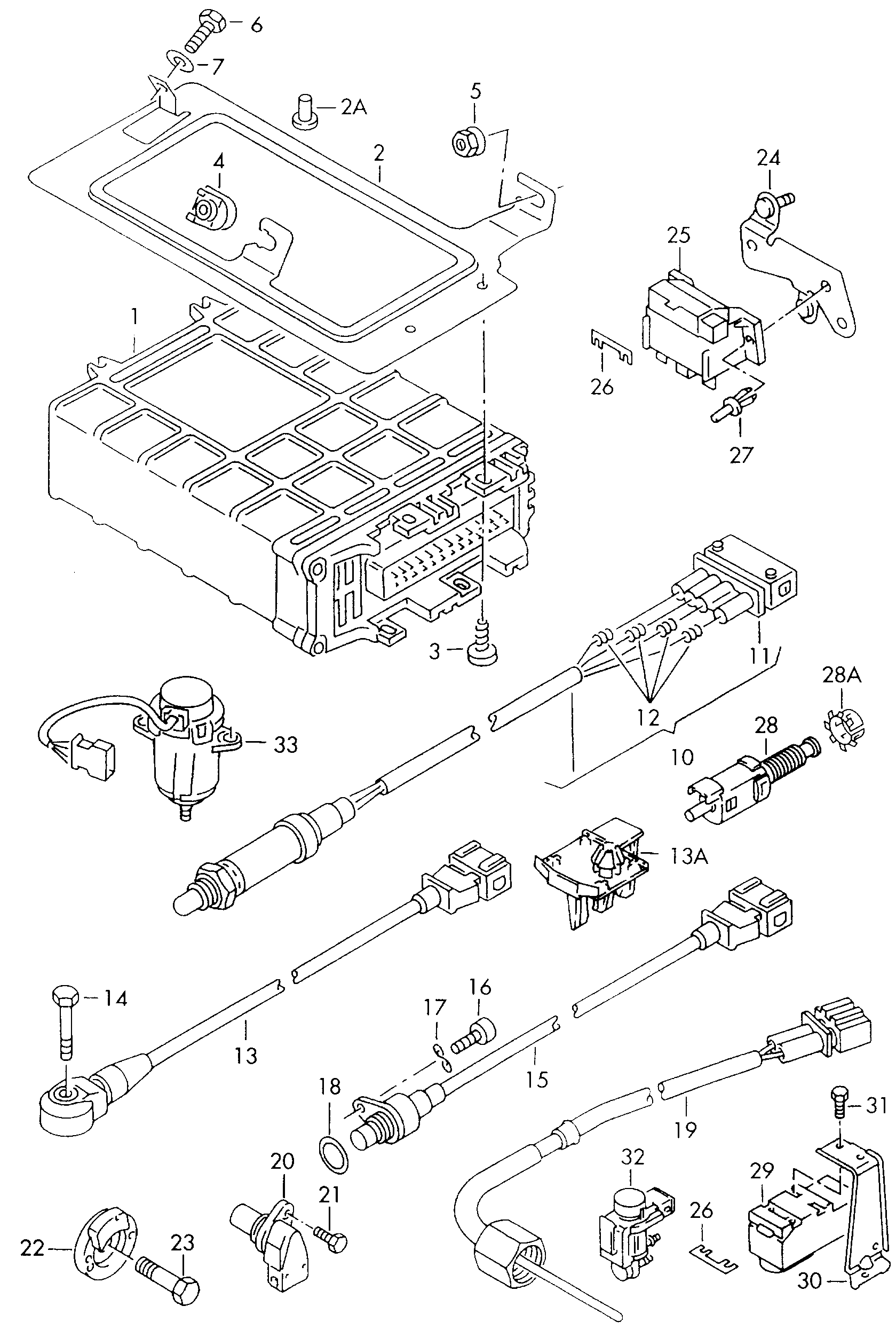 Seat 030 906 265 AD - Lambda Sensor parts5.com