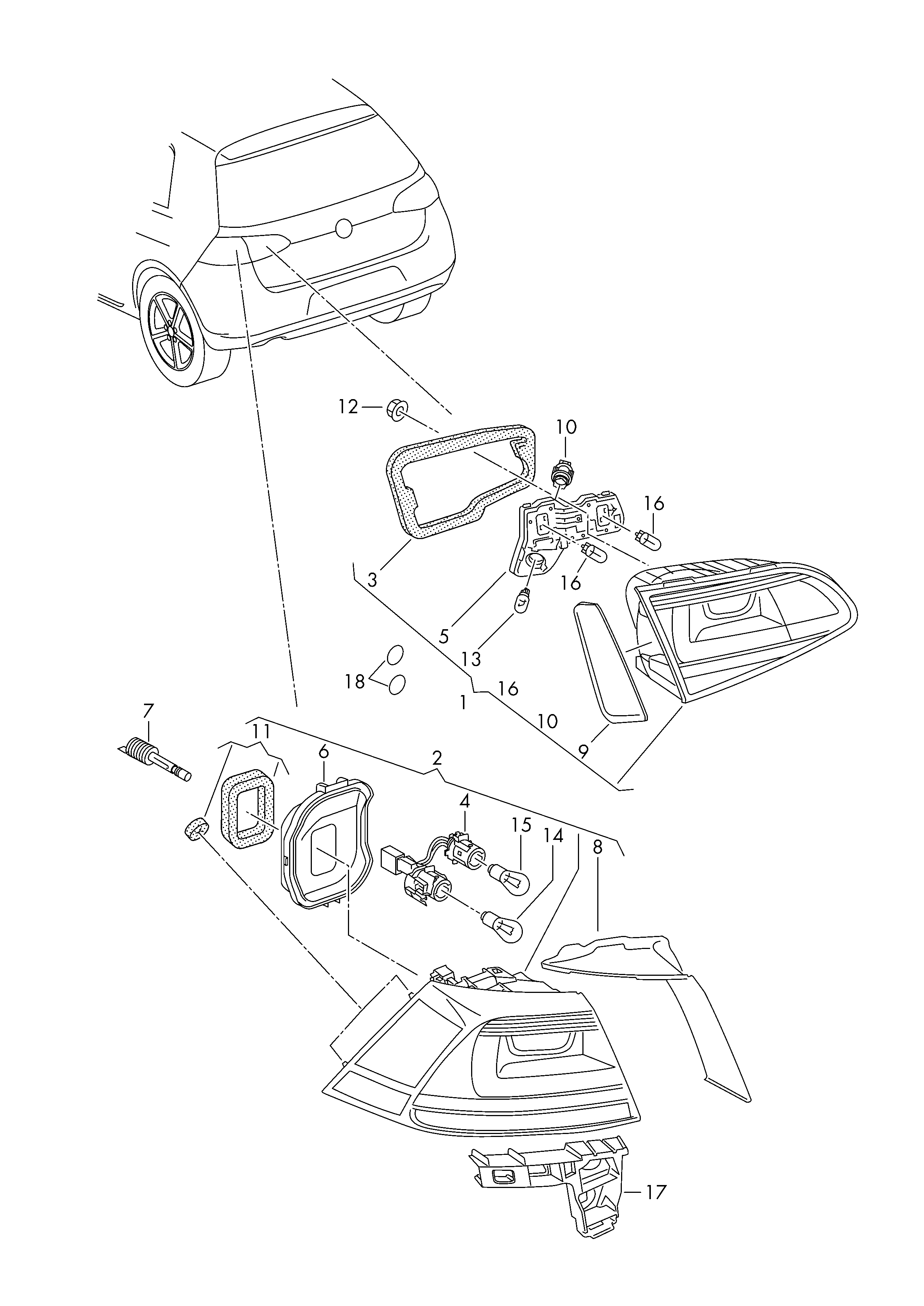 VAG N  10724402 - Лампа накаливания, фара дневного освещения www.parts5.com