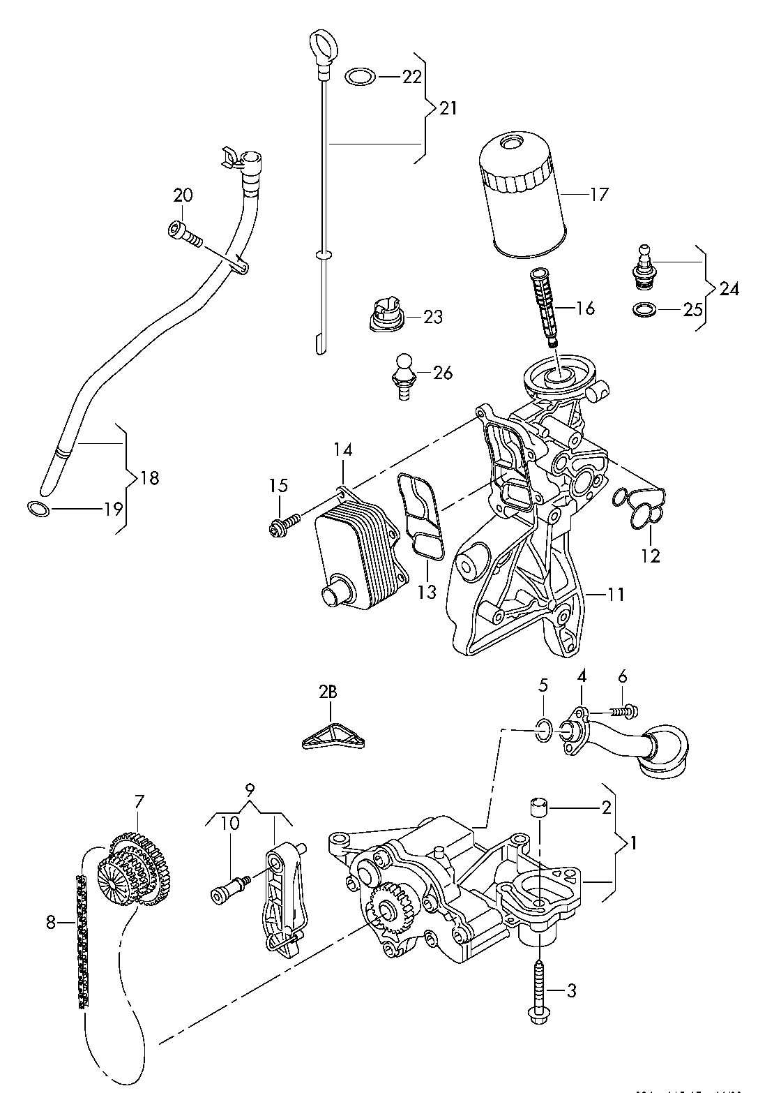 VAG 06J 115 403 C - Filter za ulje www.parts5.com