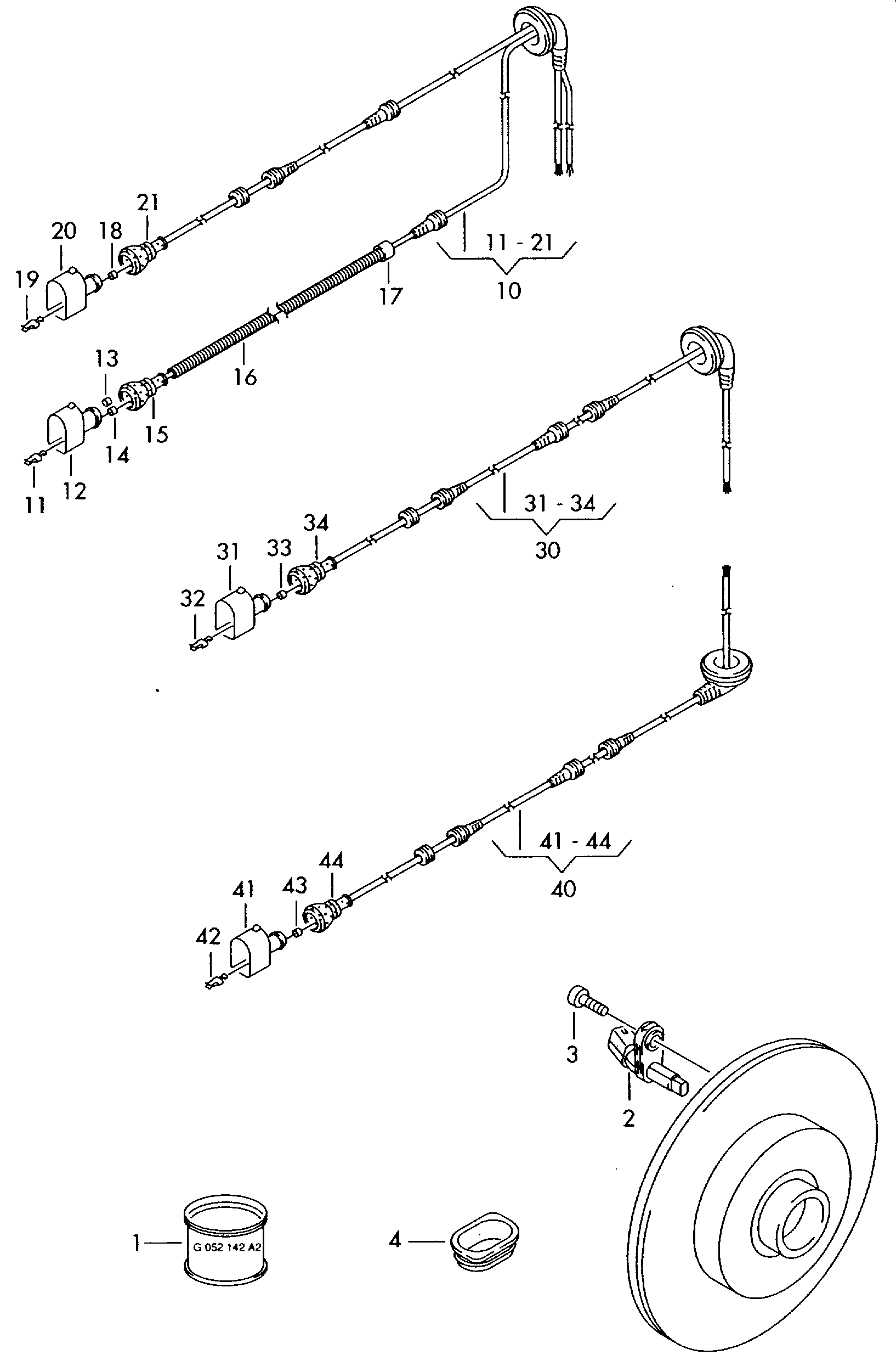 MAN 2K0 927 807 - Датчик ABS, частота вращения колеса www.parts5.com