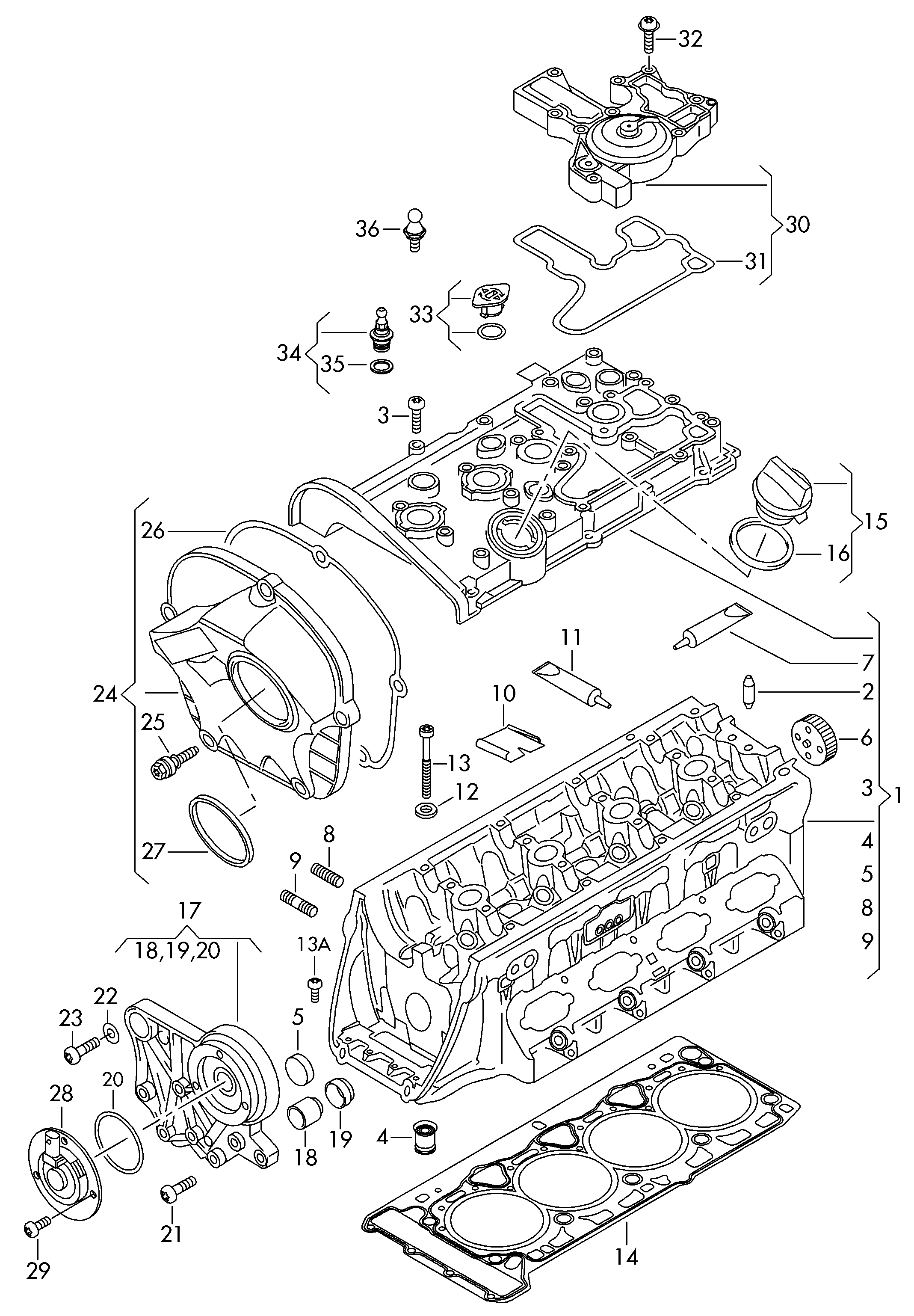 Seat 06L 109 259 A - Tsentraalmagnet,nukkvõlliasend www.parts5.com