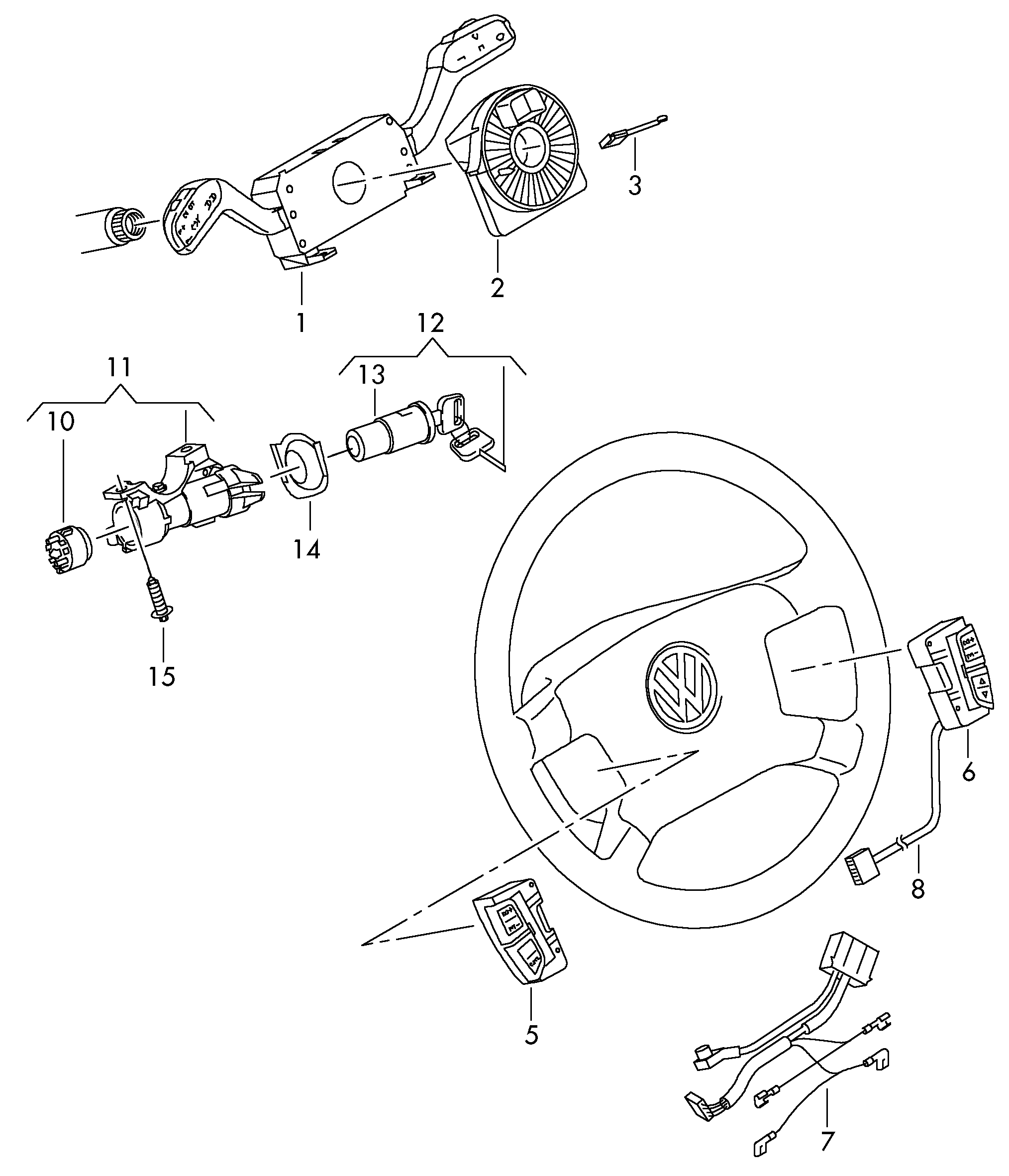 VAG 6Q0959654B - Muelle espiral, airbag www.parts5.com